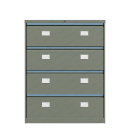 Filing Cabinet Elite EL904 Lemari Arsip Horizontal Low Wide untuk Kantor Modern