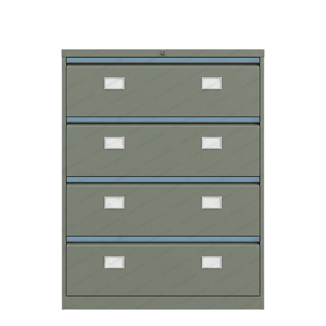 Filing Cabinet Elite EL904 Lemari Arsip Horizontal Low Wide untuk Kantor Modern