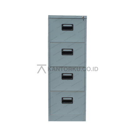 Lemari arsip Lion Metal L44E empat laci geser tersedia di Kantorku