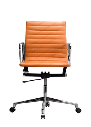 Kursi kantor Indachi Finley II desain elegan kaki aluminium – kantorku