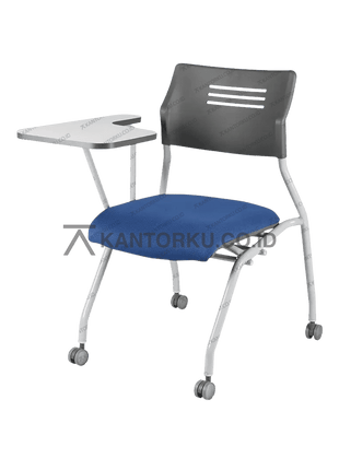 Kursi seminar Chitose Fitto MC ergonomis dengan sandaran plastik – Kantorku