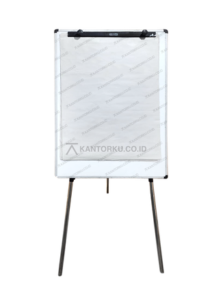 Flip Chart 3 Kaki Hanako papan presentasi portabel tripod kokoh – Kantorku