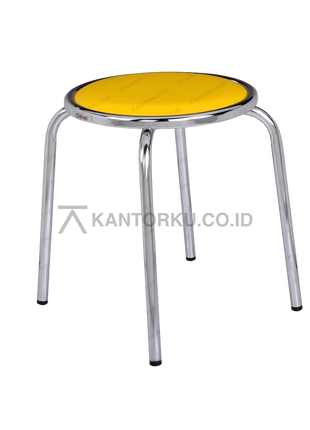 Bangku Chitose Flora SAN dengan rangka besi chrome kuat – kantorkudotcodotid