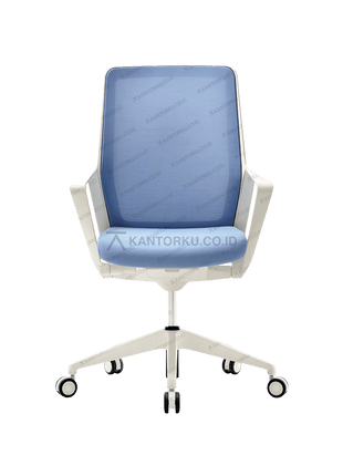 FLO Chair White FIRM dengan desain modern dan tampilan segar. Tersedia di Kantorku.