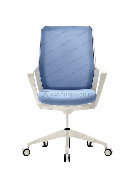 FLO Chair White FIRM dengan desain modern dan tampilan segar. Tersedia di Kantorku.