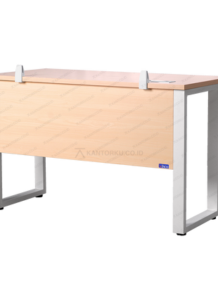 Meja Kerja Fluix WS 1P F Modern untuk workstation satu orang
