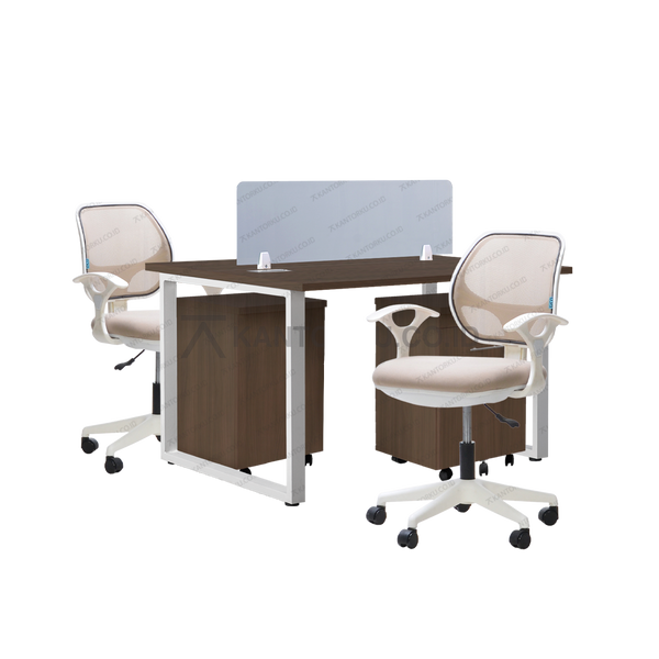 Meja Kantor INCO Fluix WS 2 PF | DW Fluix WS 1 PF | Javico