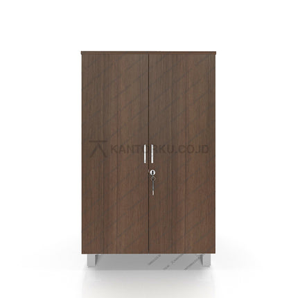 Lemari arsip HighPoint BST 5511 A minimalis modern kayu finishing natural kantorku