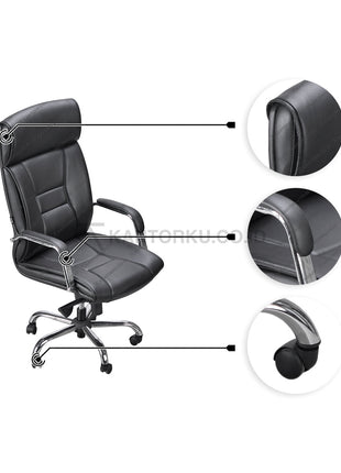 Kursi Meeting - kursi rapat pimpinan dari bahan kulit - kursi direktur - kursi manajer - kursi eselon - kursi eksekutif. KURSI PIMPINAN, KURSI DIREKTUR desain elegan harga murah, Kursi Kantor Ergonomis - Kursi Kerja desain Minimalis - kursi Dengan roda dan hidrolik, dengan sandaran lengan - ergotec - KANTORKU