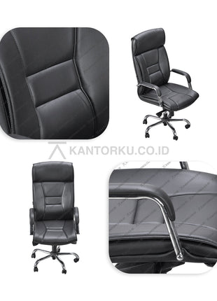Kursi Meeting - kursi rapat pimpinan dari bahan kulit - kursi direktur - kursi manajer - kursi eselon - kursi eksekutif. KURSI PIMPINAN, KURSI DIREKTUR desain elegan harga murah, Kursi Kantor Ergonomis - Kursi Kerja desain Minimalis - kursi Dengan roda dan hidrolik, dengan sandaran lengan - ergotec - KANTORKU