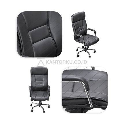 Kursi Meeting - kursi rapat pimpinan dari bahan kulit - kursi direktur - kursi manajer - kursi eselon - kursi eksekutif. KURSI PIMPINAN, KURSI DIREKTUR desain elegan harga murah, Kursi Kantor Ergonomis - Kursi Kerja desain Minimalis - kursi Dengan roda dan hidrolik, dengan sandaran lengan - ergotec - KANTORKU