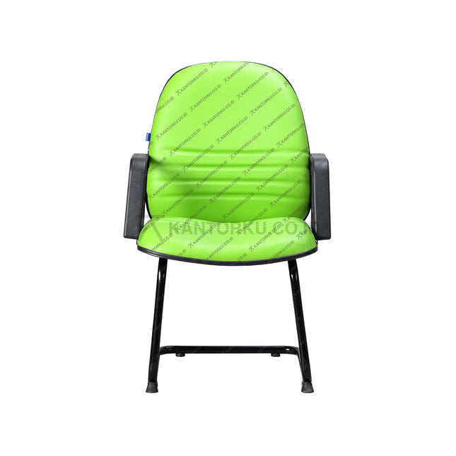 Kursi Hadap Gresco GC 11 U dengan kaki cantilever berlapis powder coating, tersedia di KANTORKU.