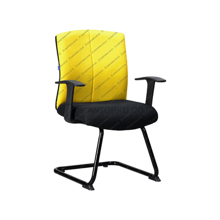 Gresco GC 202 U kursi kantor ergonomis berlapis powder coating, produk terbaik dari KANTORKU.CO.ID.
