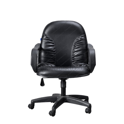 Kursi kantor Gresco GC 206 M TC dengan desain elegan dan balutan kulit premium – tersedia di KANTORKU.