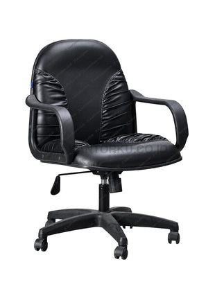 Kursi eksekutif Gresco GC 206 M TC dilengkapi sandaran lengan ergonomis dan kaki nylon kokoh – dapatkan di kantorku.co.id.