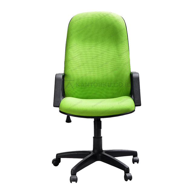 Kursi Kantor Gresco GC 77 H dengan kaki nylon ringan dan sandaran ergonomis, tersedia di KANTORKU.