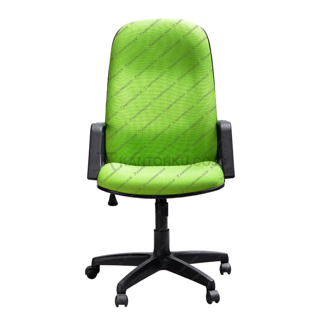 Kursi Kantor Gresco GC 77 H dengan kaki nylon ringan dan sandaran ergonomis, tersedia di KANTORKU.