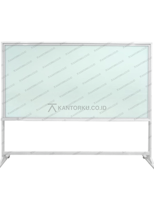 Glassboard Standing Magnetik Hanako papan tulis kaca modern – Kantorku