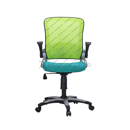 Kursi kantor Ergotec elegan dan ergonomis untuk ruang manajer modern – Kantorku