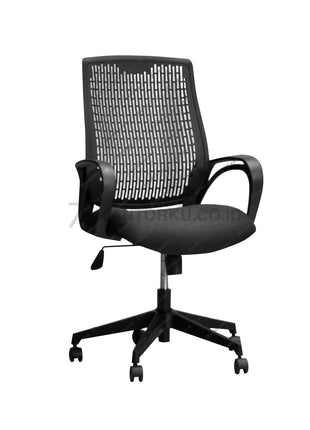 Kursi Ergotec GL812X elegan dengan fitur hydraulic dan tilting control dari kantorkudotcodotid