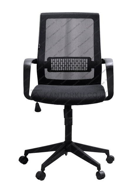 Kursi kantor Ergotec GL822X ergonomis dengan kaki nylon kuat dari Kantorku