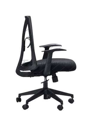 Kursi Ergotec GL827XA elegan dengan fitur hydraulic dan tilting control dari kantorkudotcodotid