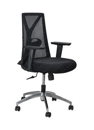 Kursi kerja Ergotec GL827Y1B modern dengan material mesh premium dari kantorku.co.id