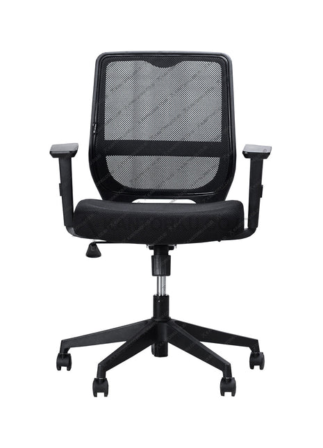 Kursi kantor Ergotec GL831XB ergonomis dengan kaki plastik kuat dari Kantorku