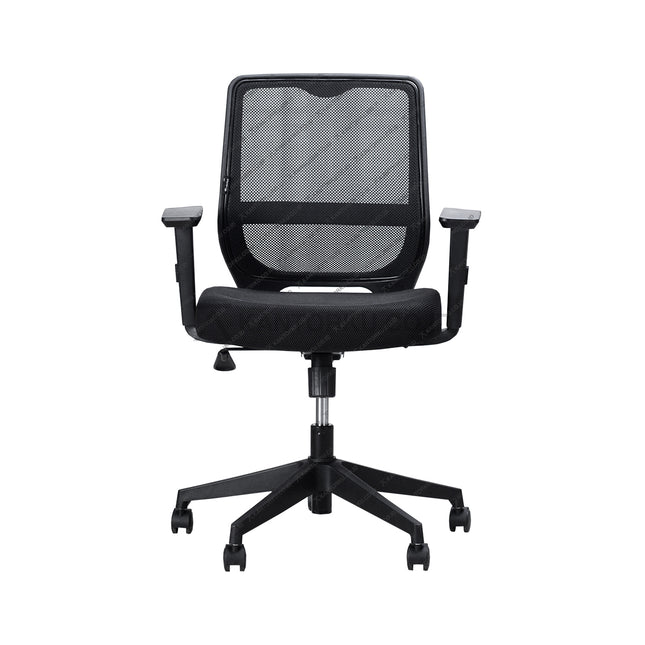 Kursi kantor Ergotec GL831XB ergonomis dengan kaki plastik kuat dari Kantorku