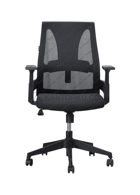 Kursi kantor Ergotec GL832X ergonomis dengan kaki plastik kuat dari Kantorku