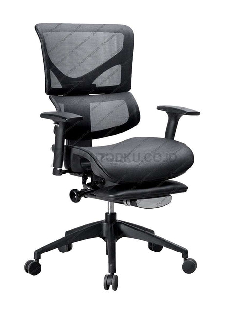 Kursi kerja Ergotec GL836X dengan dukungan tulang belakang fleksibel – kantorku.co.id