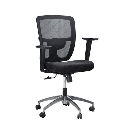 Kursi kerja Ergotec GL852Y1B ergonomis dengan material mesh premium dari kantorku.co.id