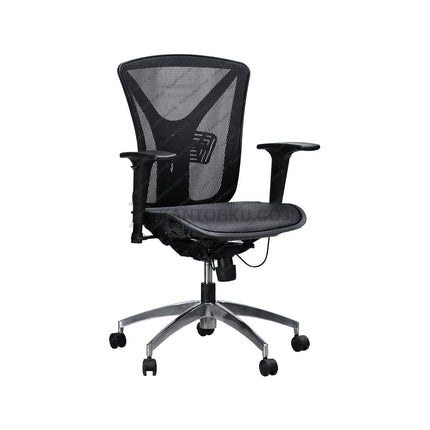 Kursi Ergotec GL 853 Y1 menghadirkan kenyamanan maksimal dan tampilan profesional Kantorkudotcodotid