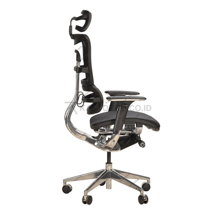 Kursi direktur Ergotec GL 916 TR ideal untuk meningkatkan fokus dan produktivitas kerja Kantorku.co.id