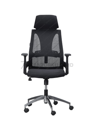 Kursi Direktur Ergotec dengan desain elegan dan material mesh berkualitas tinggi Kantorku