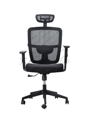 Kursi Kantor Ergotec GL 952 XB ergonomis dengan sandaran kepala dan lumbar support fleksibel Kantorku