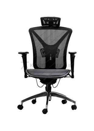 Kursi Direktur Ergotec GL 953 Y1 dengan desain elegan dan fitur hidrolik canggih Kantorku