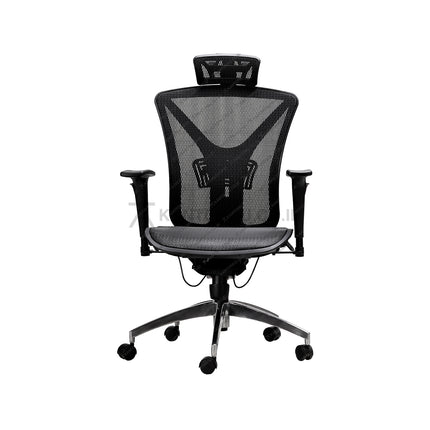 Kursi Direktur Ergotec GL 953 Y1 dengan desain elegan dan fitur hidrolik canggih Kantorku