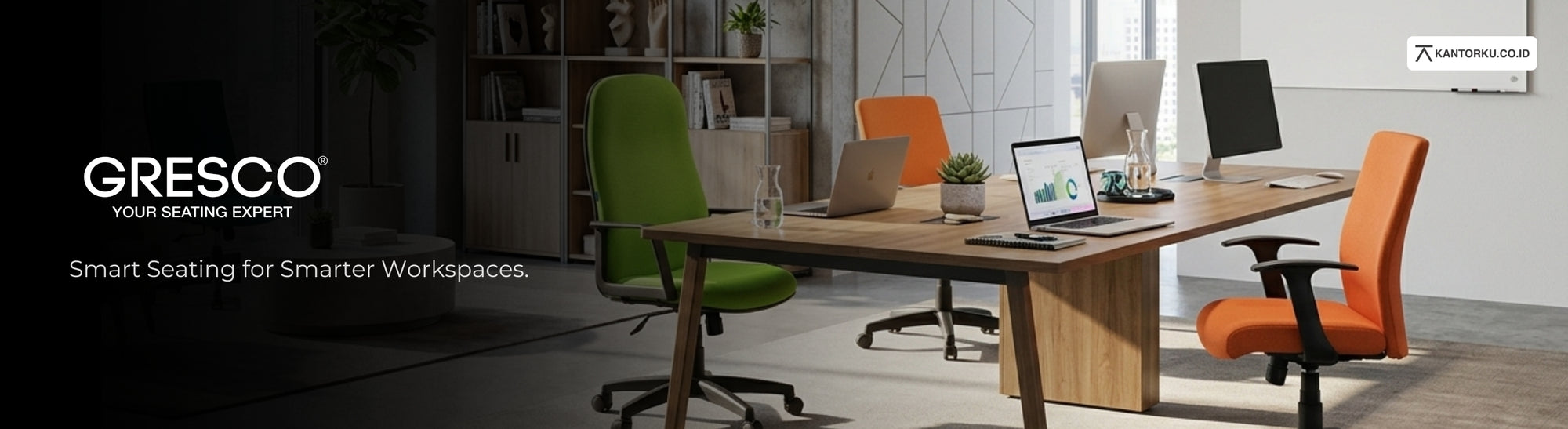 Temukan PRODUK GRESCO hanya Di kantorku.co.id Solusi Tepat Kebutuhan Kantor Kamu!! 