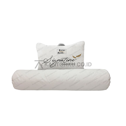 King Koil Signature Goose Down Pillow premium dengan isian bulu angsa lembut – kantorku.co.id