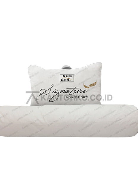 King Koil Signature Goose Down Pillow premium dengan isian bulu angsa lembut – kantorku.co.id