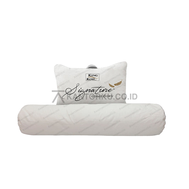 King Koil Signature Goose Down Pillow premium dengan isian bulu angsa lembut – kantorku.co.id