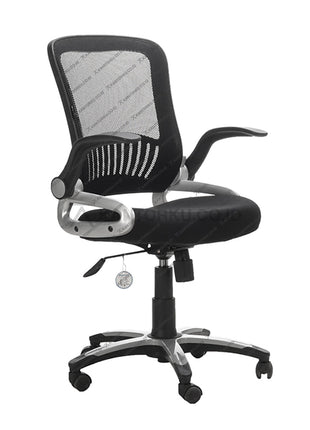 Kursi kantor Harold staff dengan sandaran mesh dan kaki elegan untuk kenyamanan kerja maksimal – Kantorku