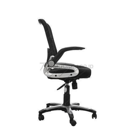 Kursi kerja ergonomis Harold dengan fitur hydraulic dan tilting control yang dapat disesuaikan – Kantorku