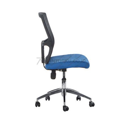 Kursi Kantor Ergonomis - Kursi Kerja desain Minimalis - Kursi Staff - Kursi Karyawan - kursi dengan roda, dan tuas hidrolik -  SUBARU - KANTORKU