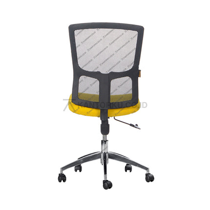 Kursi Kantor Ergonomis - Kursi Kerja desain Minimalis - Kursi Staff - Kursi Karyawan - kursi dengan roda, dan tuas hidrolik -  SUBARU - KANTORKU