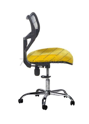 Kursi Kantor Ergonomis - Kursi Kerja desain Minimalis - Kursi Staff - Kursi Karyawan - kursi dengan roda , sandaran lengan, dan hidrolik - SUBARU HIBIKI - KANTORKU