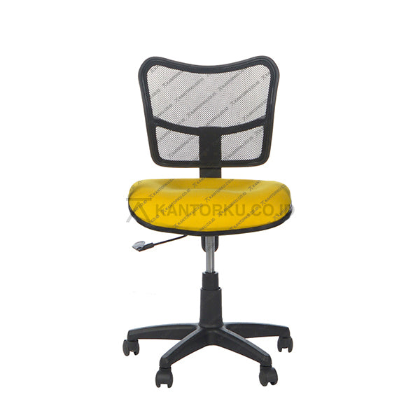 Kursi Kantor Ergonomis - Kursi Kerja desain Minimalis - Kursi Staff - Kursi Karyawan - kursi dengan roda, sandaran lengan, dan tuas hidrolik -  - SUBARU - KANTORKU