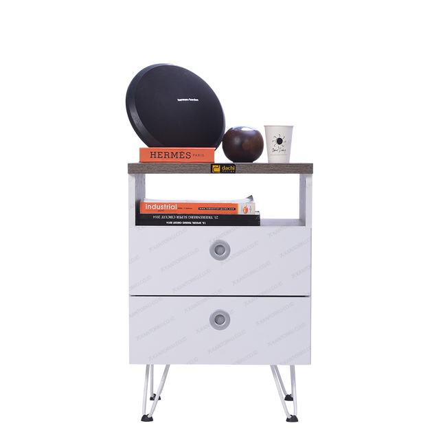 Meja Sudut Nakas Dachi Hiro 2 Desain minimalis modern untuk kamar dan ruang tamu