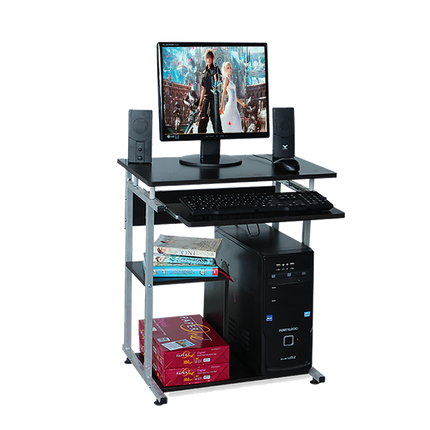 Meja Serbaguna Lunar H 904 Praktis untuk komputer dan printer